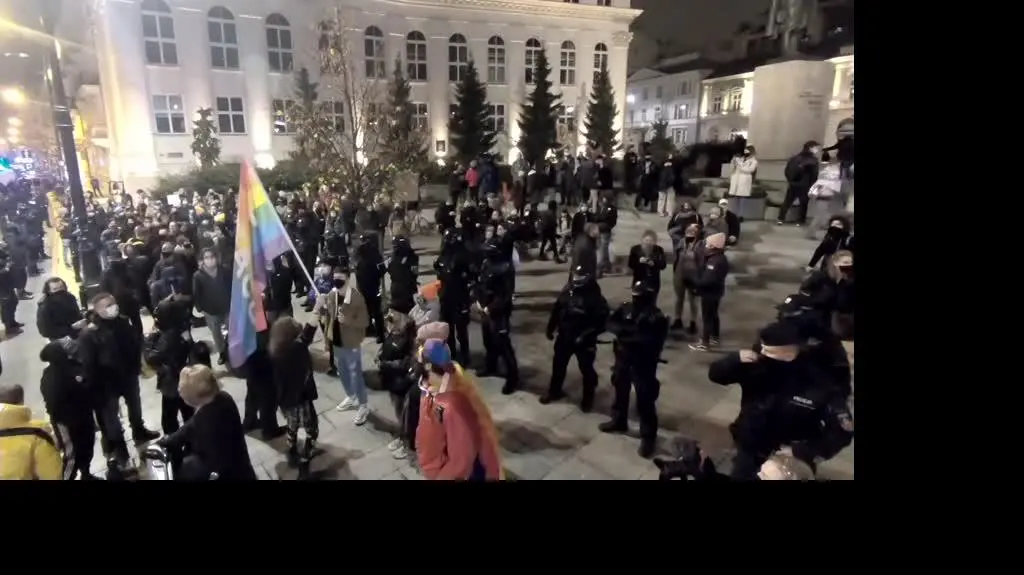 Sobotni protest w Warszawie