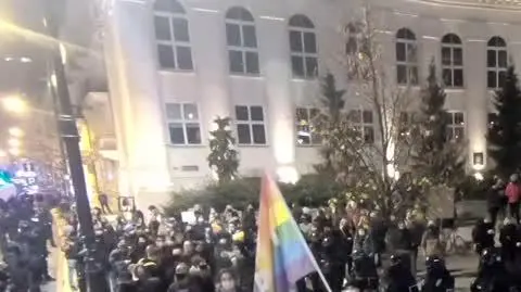 Sobotni protest w Warszawie
