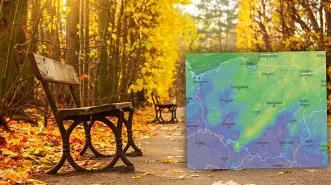 "Ciepłe powietrze pochodzenia zwrotnikowego". Na horyzoncie nawet 24 stopnie