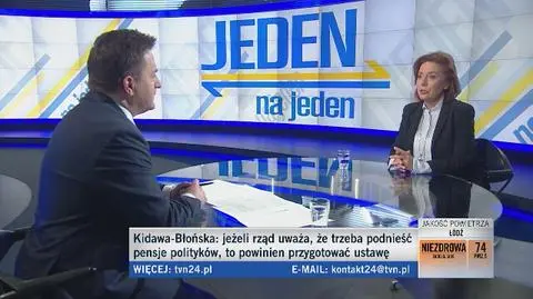 Kidawa-Błońska: nagrody dla premiera i ministrów nie powinny mieć miejsca to jest pewien rodzaj służby