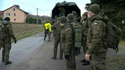 Rosyjska rakieta nad terytorium Polski. Wojsko wznawia poszukiwania. Relacja Jana Piotrowskiego