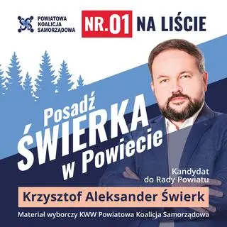 Plakat Krzysztofa Świerka