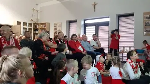 Prezydent Andrzej Duda kibicuje polskiej drużynie w meczy z Arabią Saudyjską
