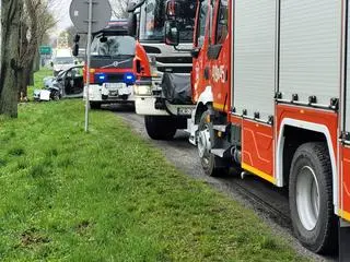 Śmiertelny wypadek na DK75 w miejscowości Uszew (woj. małopolskie)