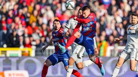 Raków postraszył Legię, ale wygrać nie potrafił