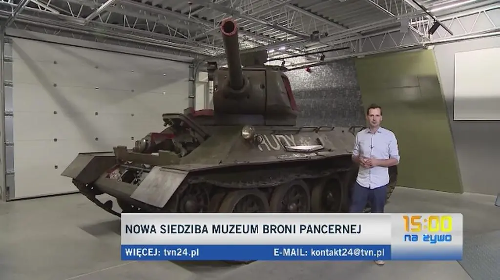 Muzeum Broni Pancernej już w nowej siedzibie