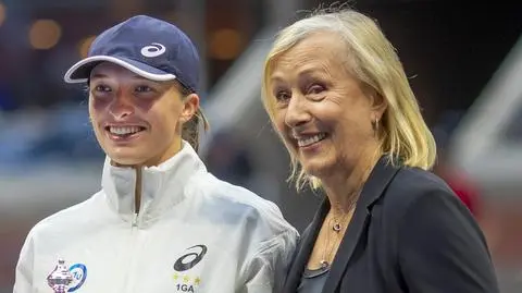 Navratilova ostro o słowach Świątek. "Tego przecież chciałaś"
