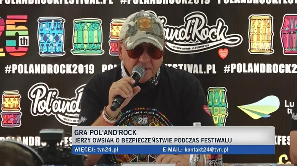 Owsiak o zgonach na festiwalu