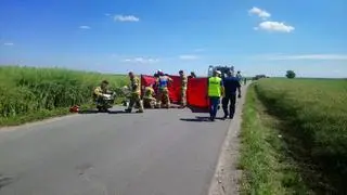 Wypadek w Pogorzeli. Nie żyje 81-letnia rowerzystka