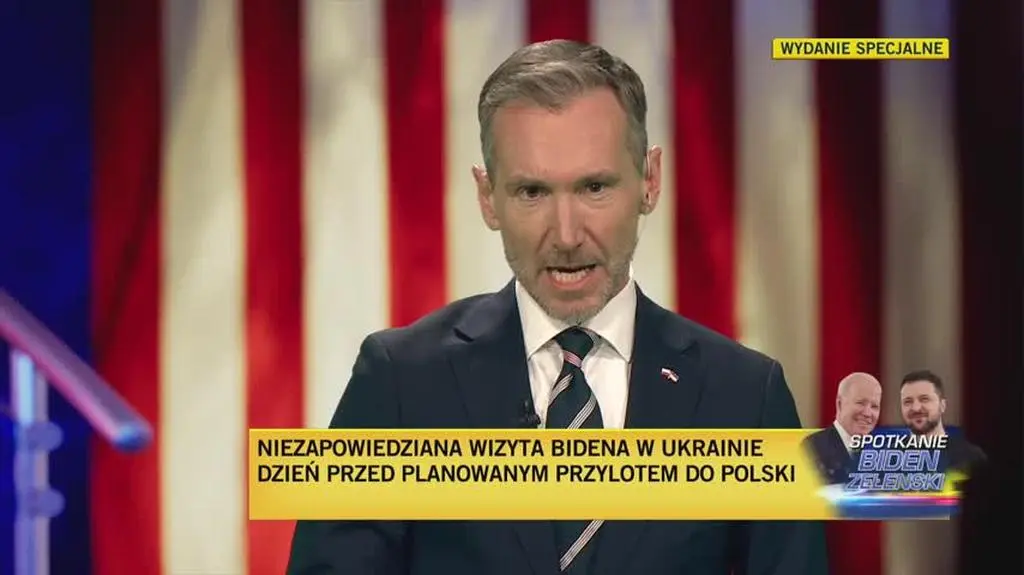 Marcin Fatalski o wizycie Joe Bidena w Kijowie