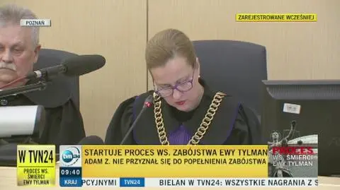 Adam Z.: nie zabiłem Ewy Tylman. Co wiemy po pierwszym dniu procesu