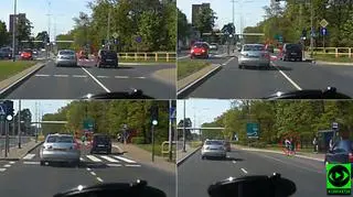 Trzylatka wbiega na jezdnię. Prosto pod samochód