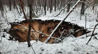 Zapadlisko w Trzebini