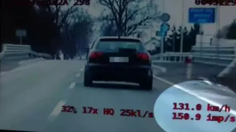 Pędziła 117 kilometrów na godzinę w terenie zabudowanym, "zarobiła" 26 punktów karnych