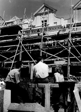 Prace na Starym Rynku