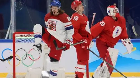 Pierwsza porażka Rosjan w turnieju hokeja na lodzie