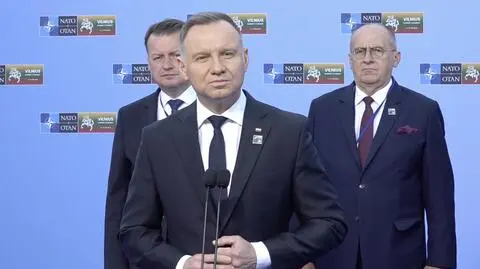 Andrzej Duda na szczycie NATO