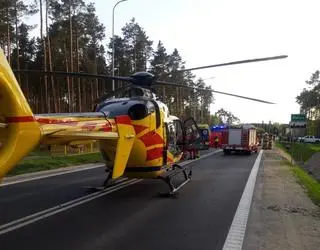 Motocyklista zginął na miejscu