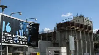 Teatr Szekspirowski budowany w Gdańsku