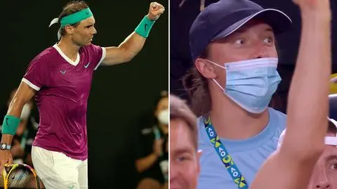 Realizator wyłapał Świątek podczas finału. Polka skomentowała swoją reakcję