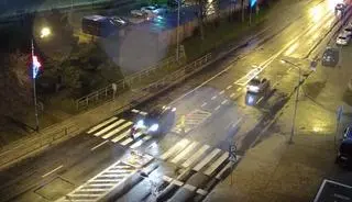 Potrącenie na przejściu dla pieszych
