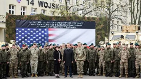 Wysunięte Stanowisko Dowodzenia Amerykańskiej 1. Dywizji Piechoty rozpoczęło działalność w Poznaniu
