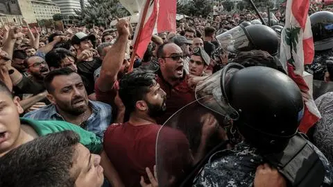 Protesty w Libanie