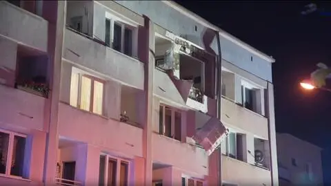 Eksplozja gazu w bloku 