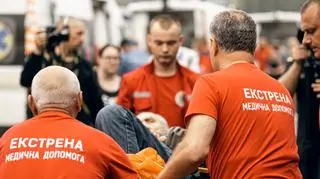 Zdjęcia z ewakuacji