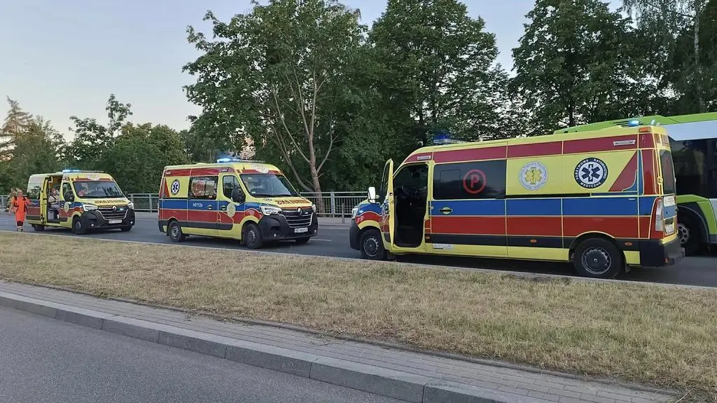 Wypadek w Olsztynie