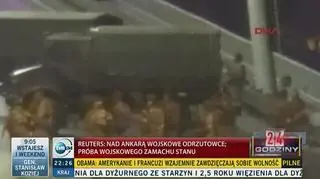  Strzały w Ankarze, blokada Bosforu. Premier: próba zamachu stanu