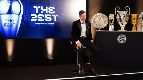 Lewandowski nie zapomniał o kolegach i trenerach. "Ta nagroda należy też do nich"