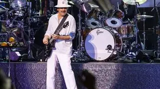 Carlos Santana na koncercie w Pine Knob Music Theatre w Clarkston w stanie Michigan w USA (05.07.2022)
