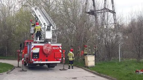 12-latek wspiął się na słup energetyczny, stracił równowagę i dotknął przewodów. Jego stan jest "dość ciężki"