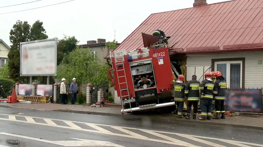 Relacja reportera z miejsca wypadku