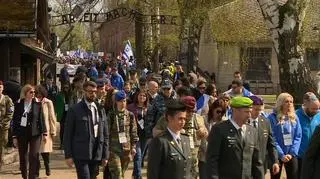 Marsz Żywych w Oświęcimiu wyruszył