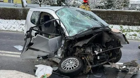 Wypadek w miejscowości Prandocin-Iły (woj. małopolskie)