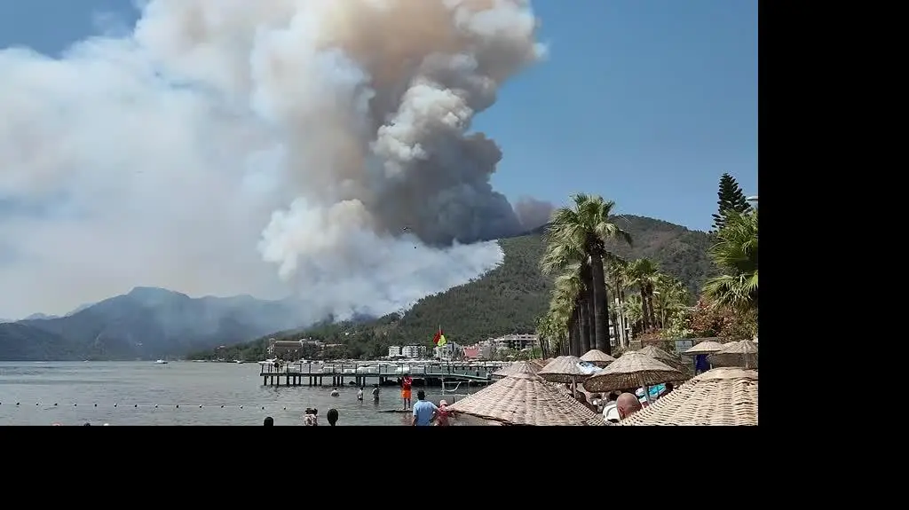 K24_Pożar w Marmaris