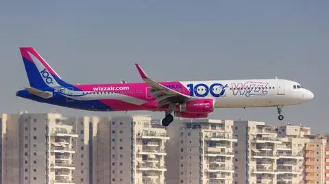 Samolot linii Wizz Air 