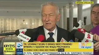 Kornel Morawiecki: Salomonowe rozwiązanie. Niech zostanie pięciu
