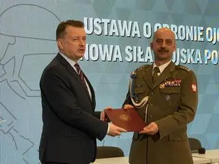 Mariusz Błaszczak i Mirosław Bryś 