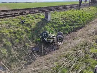 Jak informują służby, quadem jechał 11-letni chłopiec