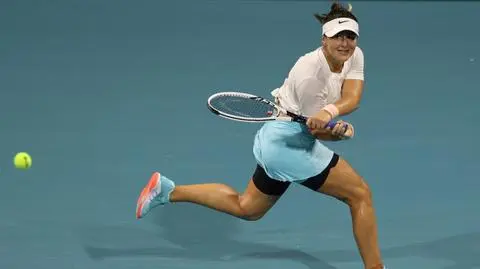 Squash na korcie tenisowym. Kanadyjka sama była w szoku