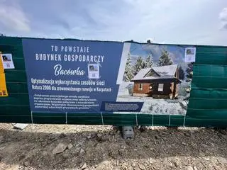 Kontrowersyjna budowa na Polanie Stumorgowej