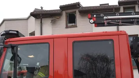 Wybuch miał miejsce w mieszkaniu na poddaszu