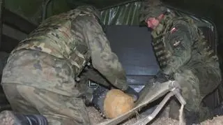 Saperzy zabezpieczyli ładunek