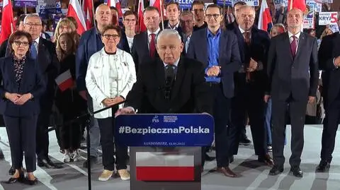 Jarosław Kaczyński o dwóch wymiarach wyborów 