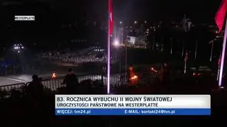 Błaszczak na Westerplatte na obchodach 83. rocznicy wybuchu II wojny światowej