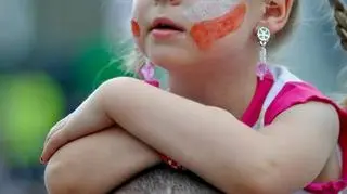Kibicka polskiej reprezentacji