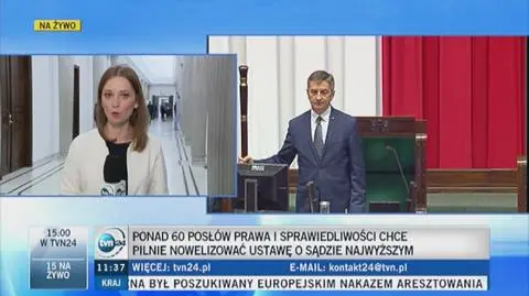 I Prezes SN zarzuca posłom PiS stalinowskie metody